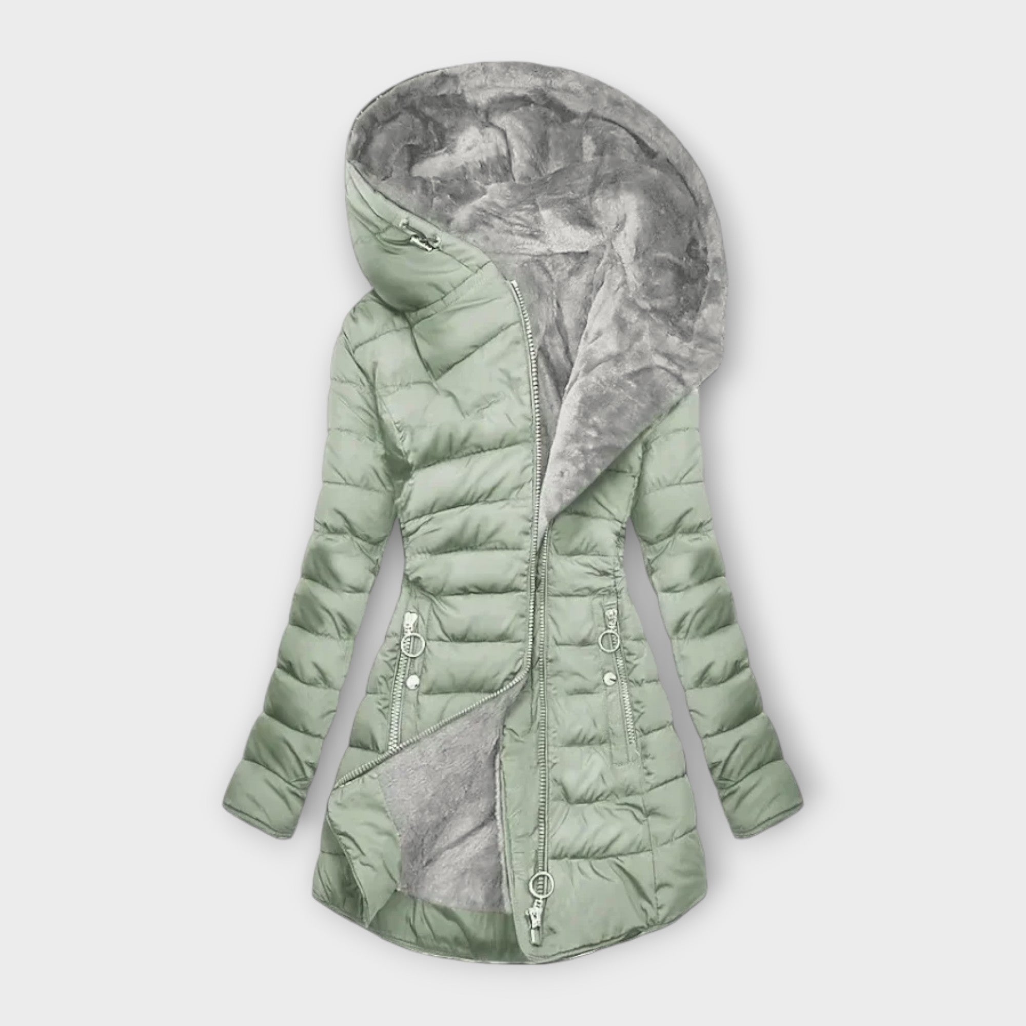 Elara | Faux Fur Elegance Coat