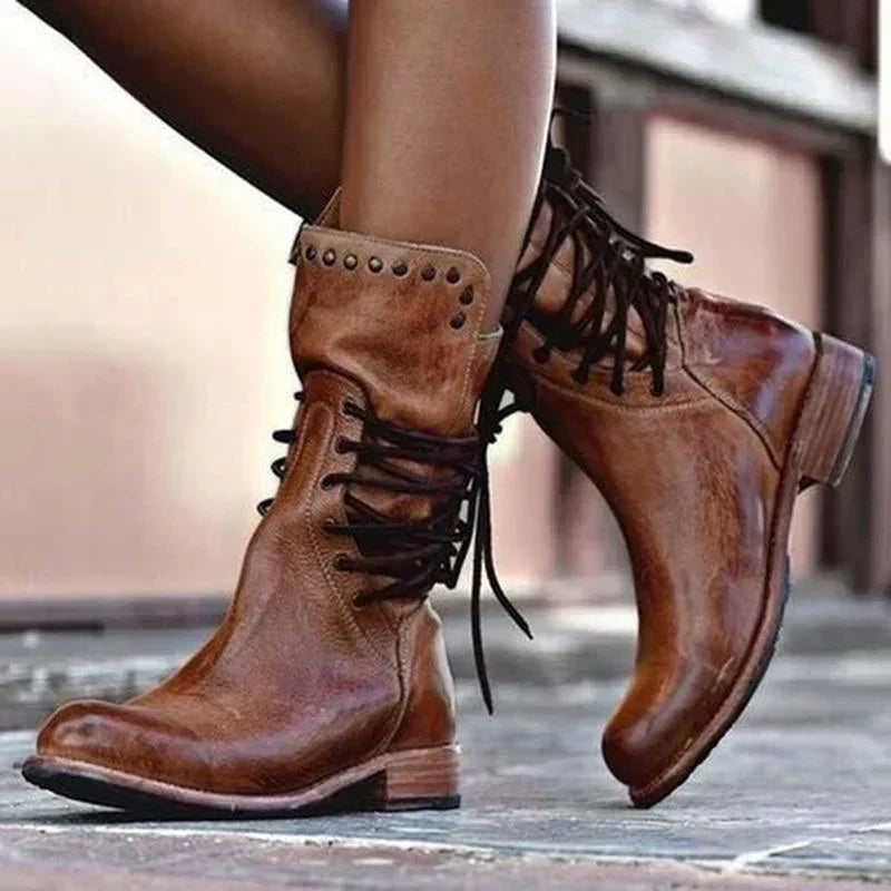 Colette | Studded Boots